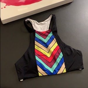 Pink Victoria’s secret razor back bikini top